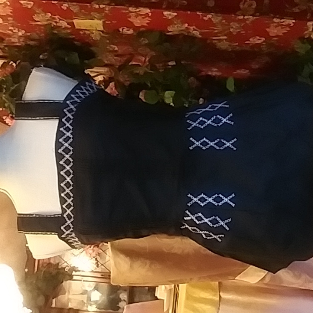 black blouse